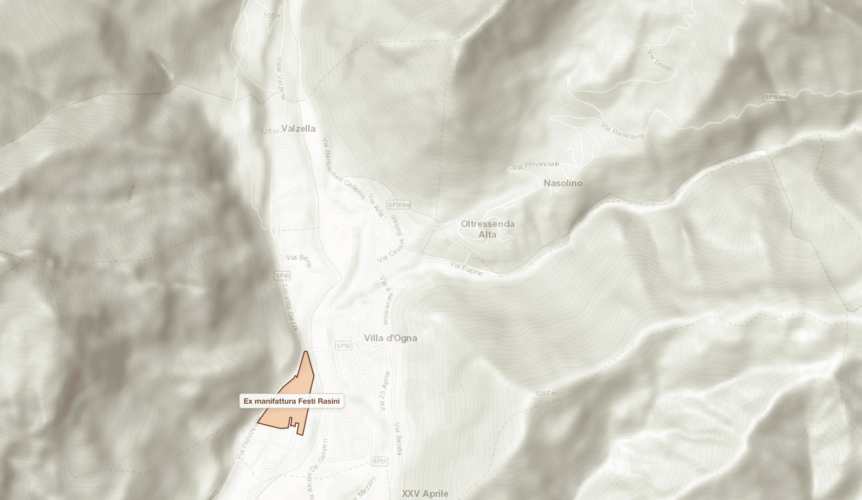 Mappa beni territoriali