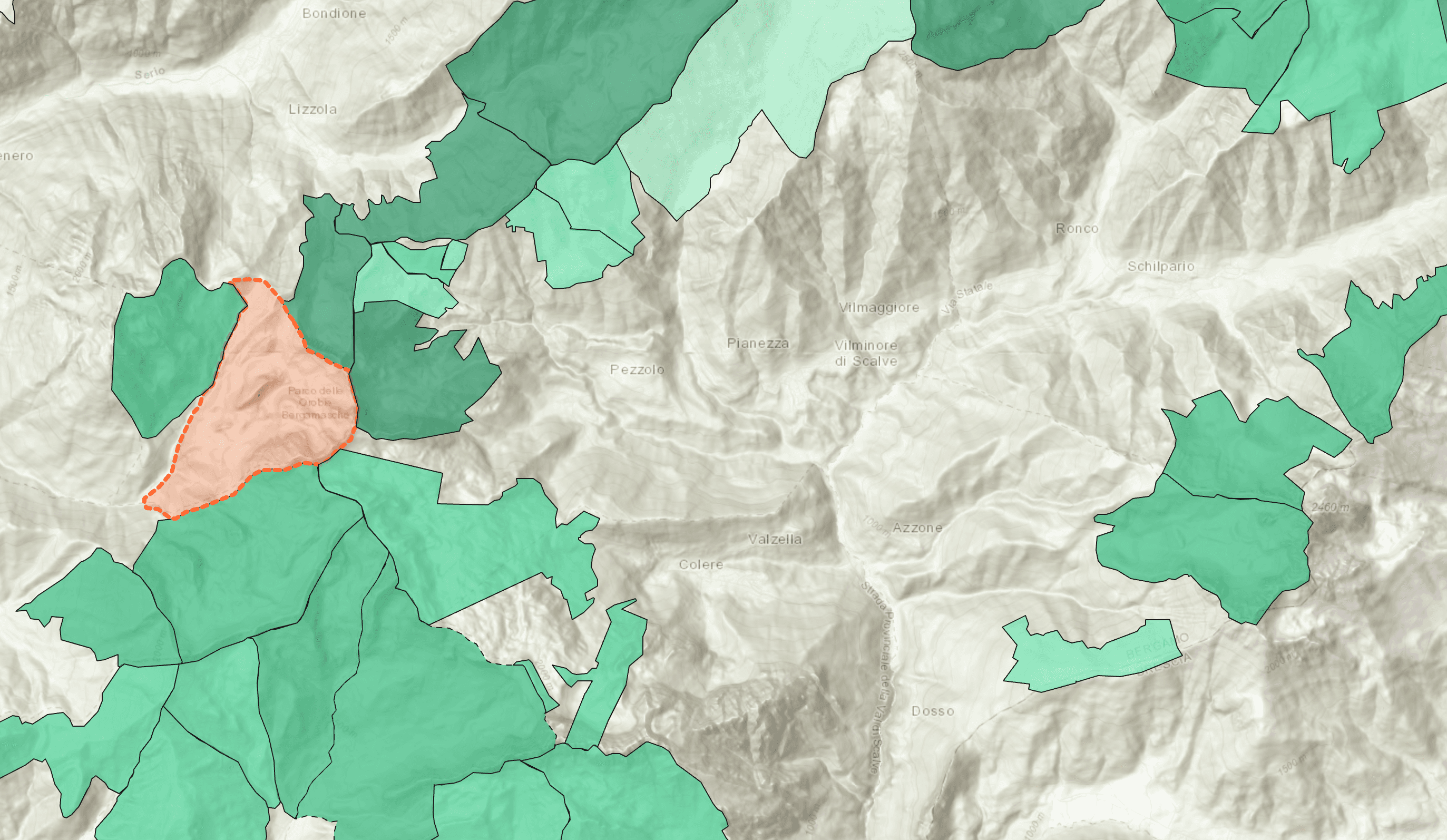 Mappa beni ambientali