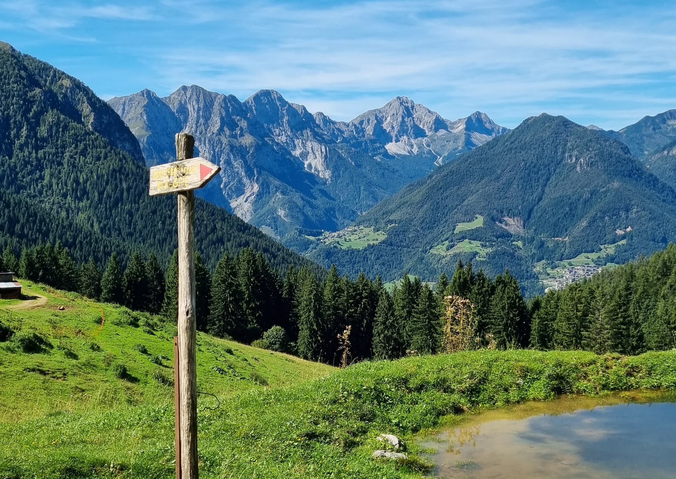 Sentiero in montagna